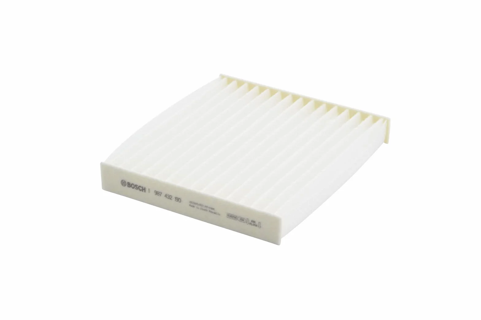 Bosch Filtro Abitacolo Standard M2190, Filtro di Ricambio - Filtra polline e polveri