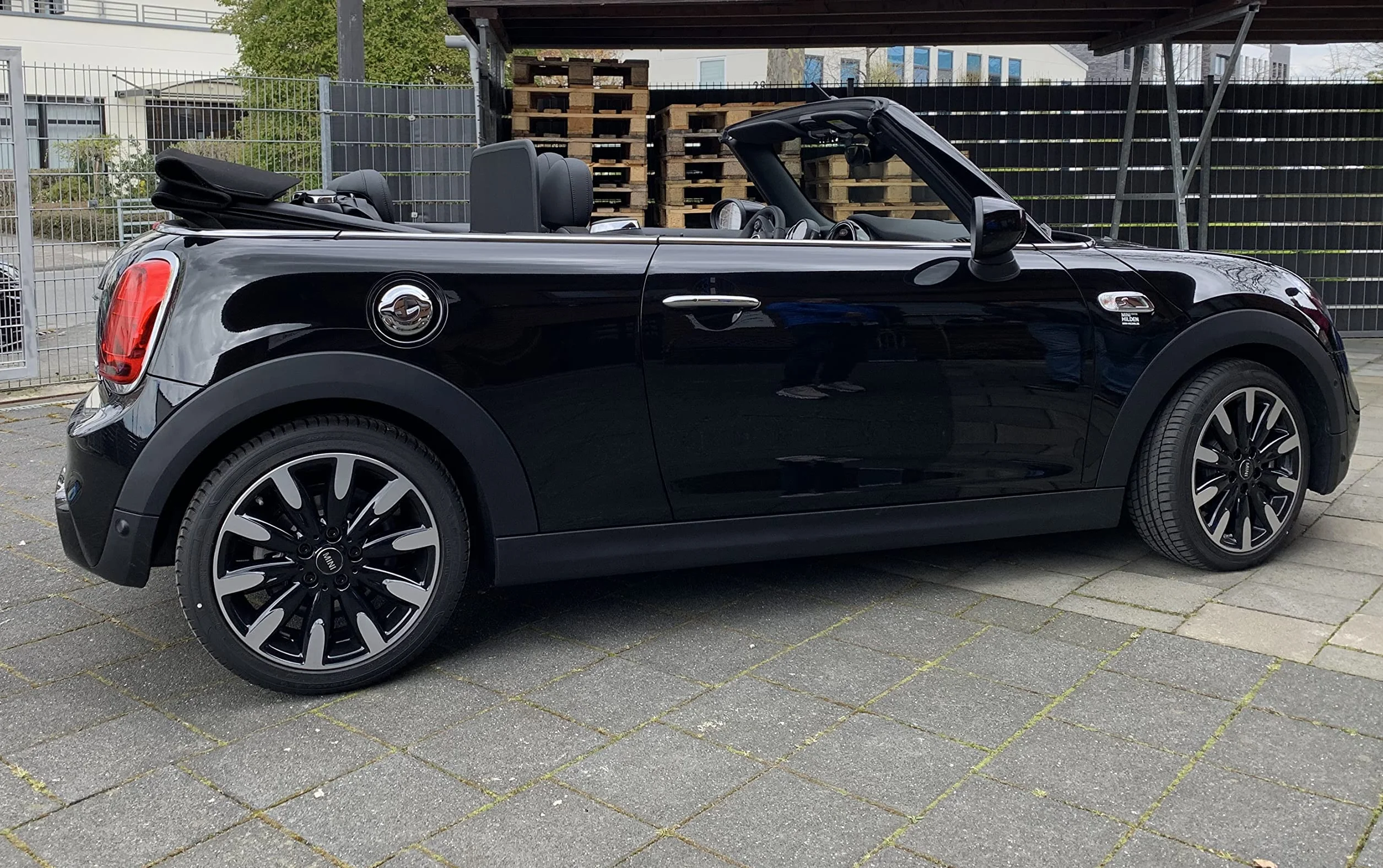 Deflettore antivento per BMW Mini One Cooper F67 Mk IV Cabrio z etui