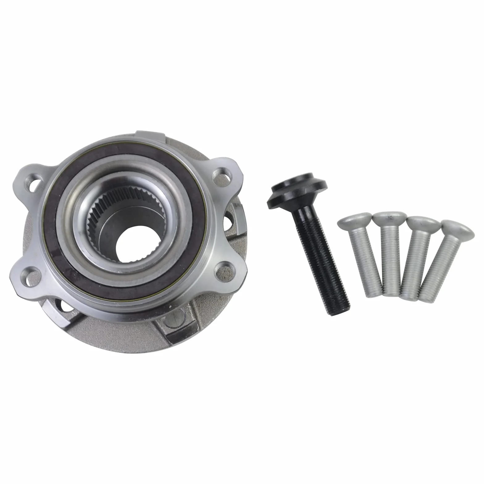 Set Cuscinetti Ruota Anteriore Cuscinetto Ruota con Mozzo Ruota Compatibile con A4 A5 A6 A7 A8 Q5 2007-2018 8K2 B8 C7 4G5 4HL 8RB 8K0407613B 4H0498625B