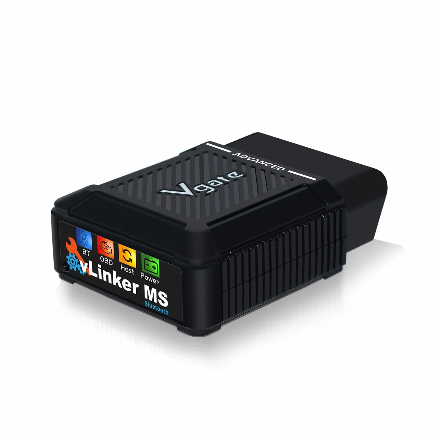 Vgate vLinker MS Bluetooth MFI OBD2 diagnostico lettore codici errore OBDII compatibile iOS Android Windows
