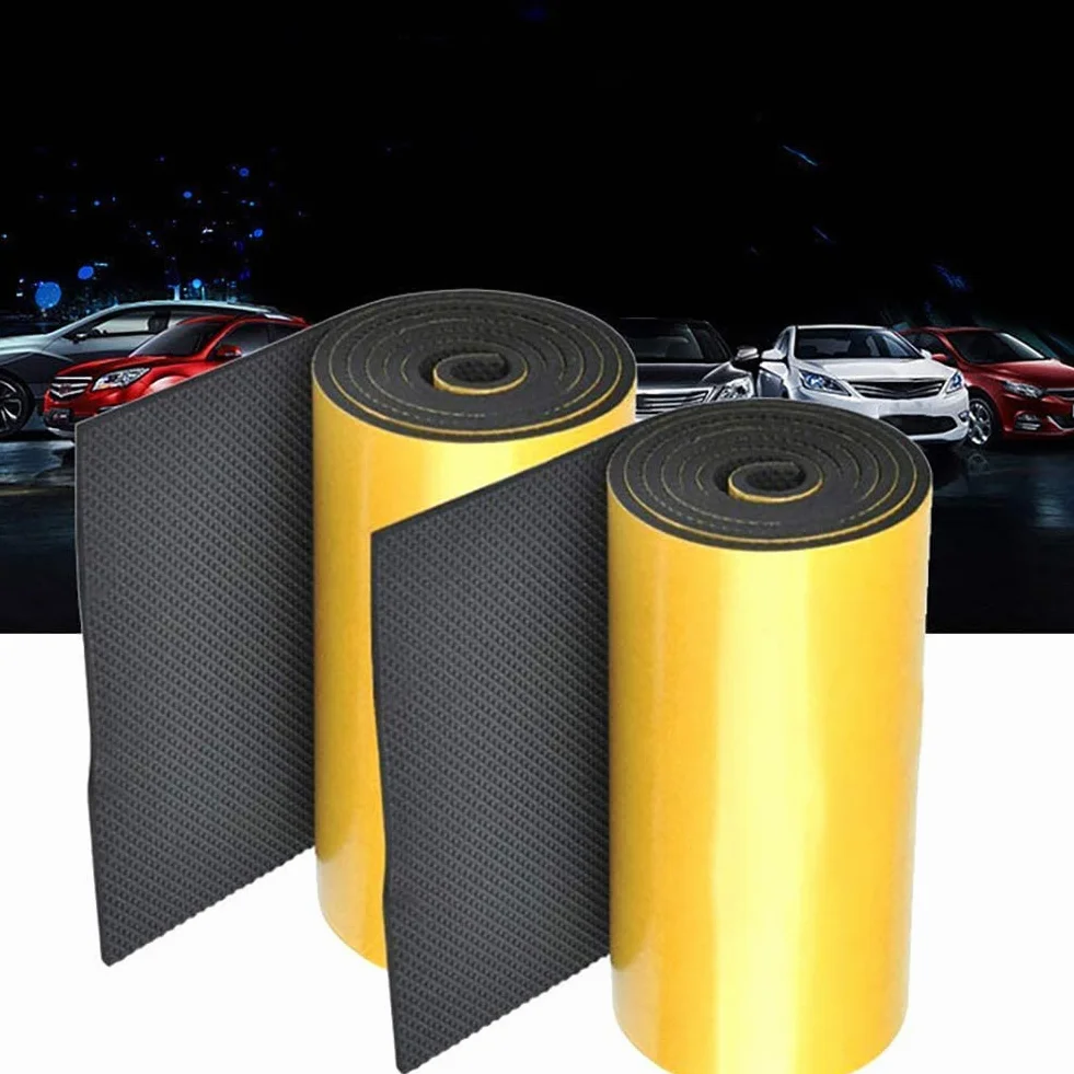 Queta Paracolpi Garage Auto Set da 2 Rotoli, Protezione Murale Autoadesiva, 2mx20cmx4mm, Strisce Adesive Ammortizzanti Portiera Paraurti Pannelli Pareti Box