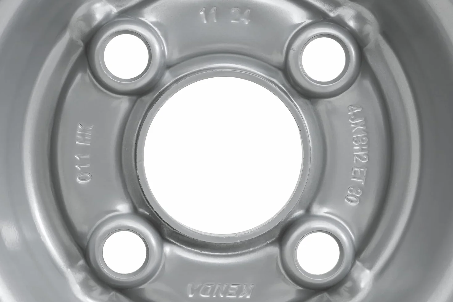 Kenda Ruota per rimorchio 155/70 R13 74N completa – Pneumatico 13 pollici 4 stagioni cerchione acciaio 4Jx13 H2 4x100 ET30