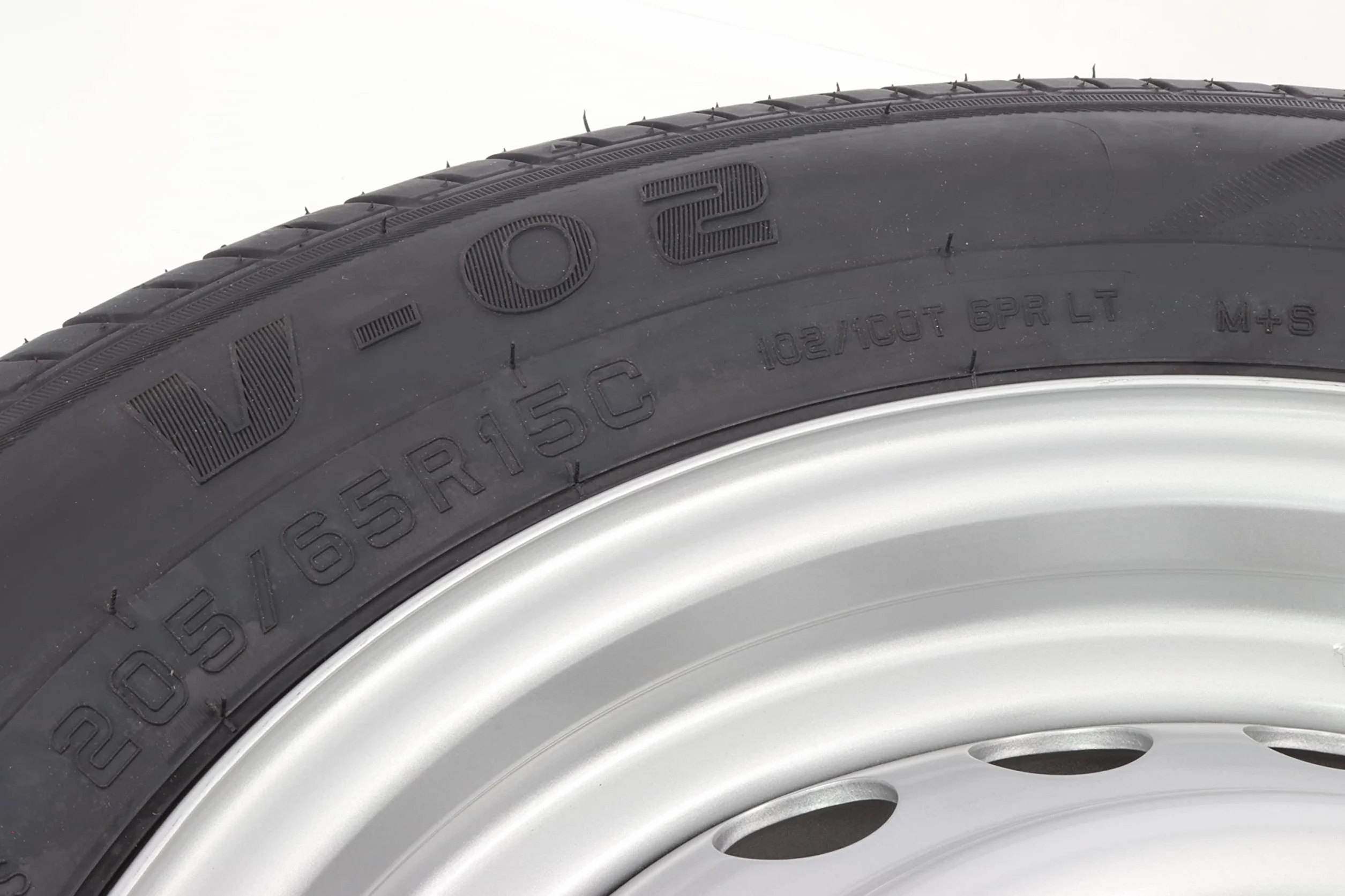 Rimorchio completo per ruota 205/65 R 15 C 112 x 5 5,5 J 850 kg per roulotte Knaus Caravan