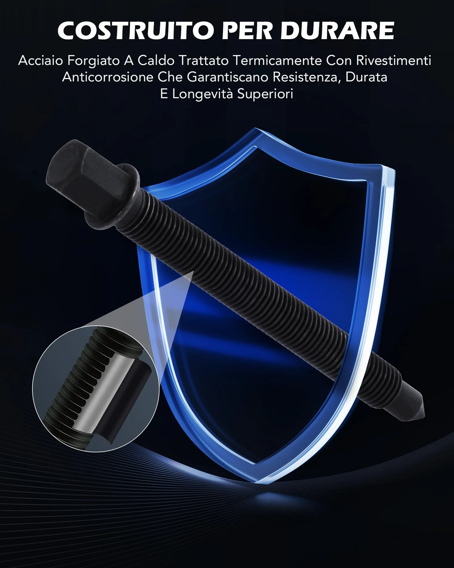 Orion Motor Tech 3 Pezzi Estrattori per Ingranaggi a 3 Ganasce 75/100/150 mm, Estrazione Cuscinetti Reversibili