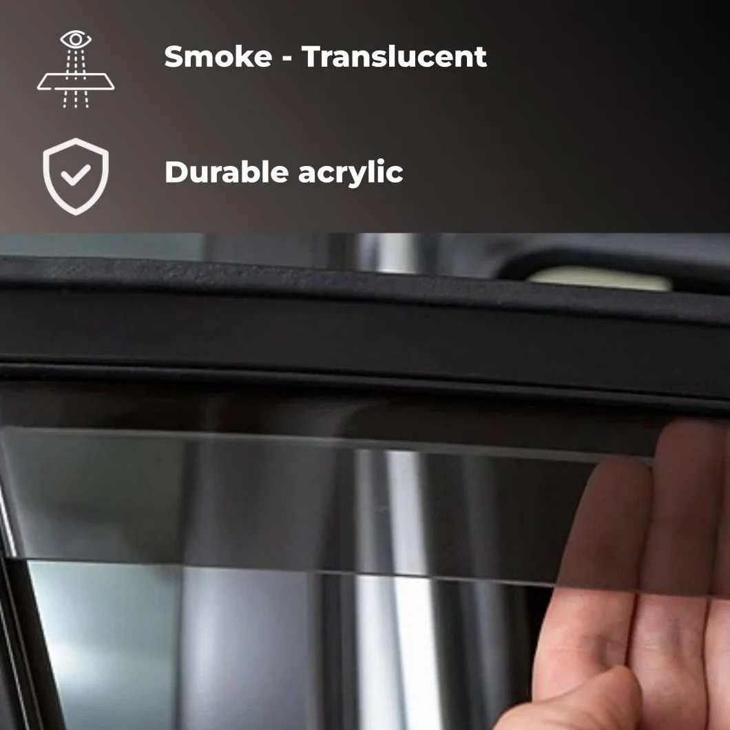 Deflettori compatibili con Dacia Jogger 2021 in avanti - Set 2 derivabrisas anteriori finestrino auto aria