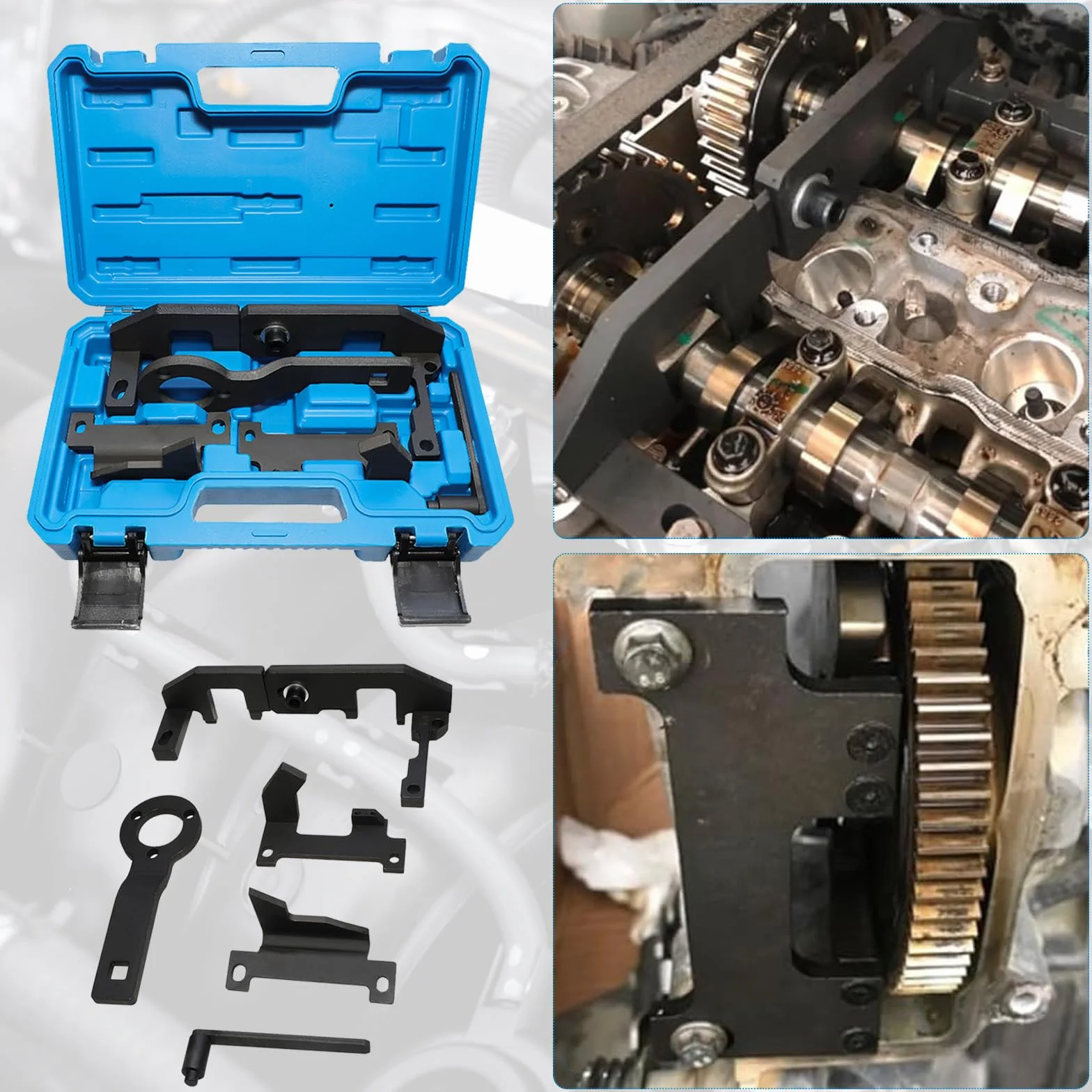 Kit Messa in Fase Motore Compatibile con Peugeot 1.0 VTi 1.2 VTi 108 208 308 2008, con Citroen, con Opel, con PSA, con Toyota 1.0 1.2, con EB0 (ZMZ) con EB2 (HMZ)