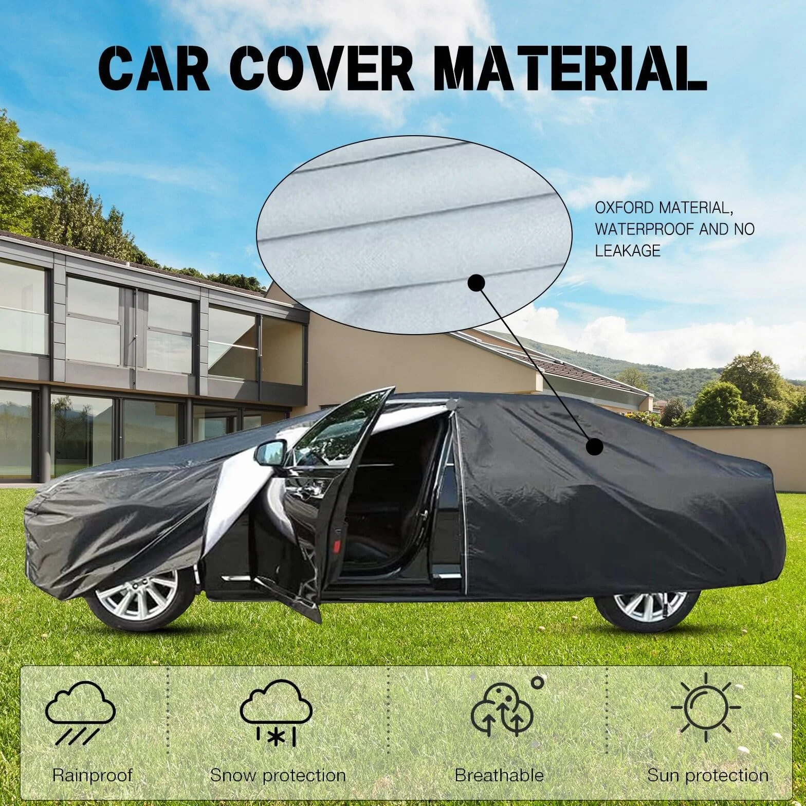 Telo Antigrandine Per Auto per Ford Edge 2015-2019, Telo Copriauto Antigrandine, Copri Auto Anti Grandine, Impermeabile Traspirante, Anti-UV, Protezione Dal Sole E Dalla Polvere yy15