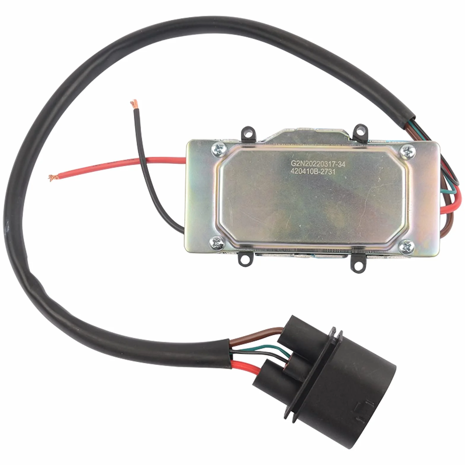 Bisenya Modulo controllo ventilatore radiatore sinistro compatibile 4F0959455K