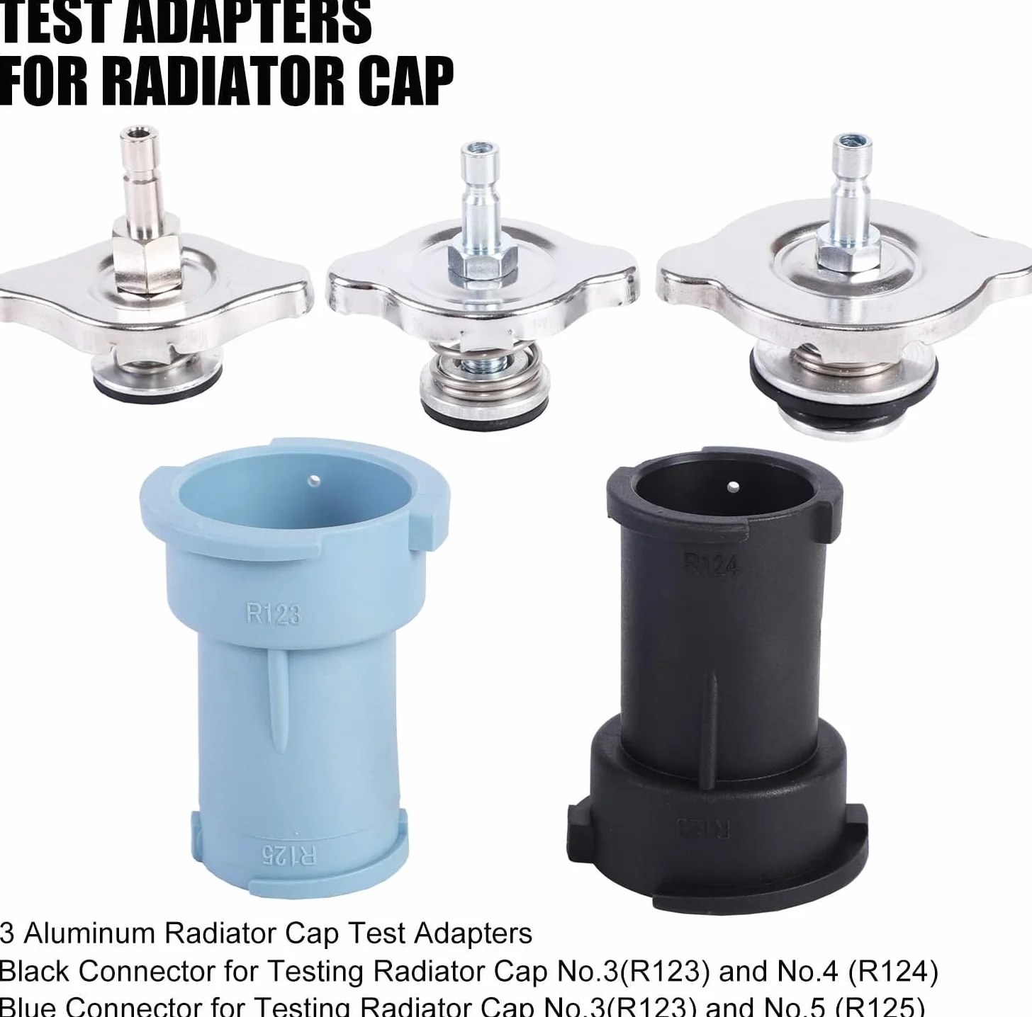 Kit tester pressione liquido raffreddamento radiatore 28 pezzi perdite sistema strumento ricarica sottovuoto