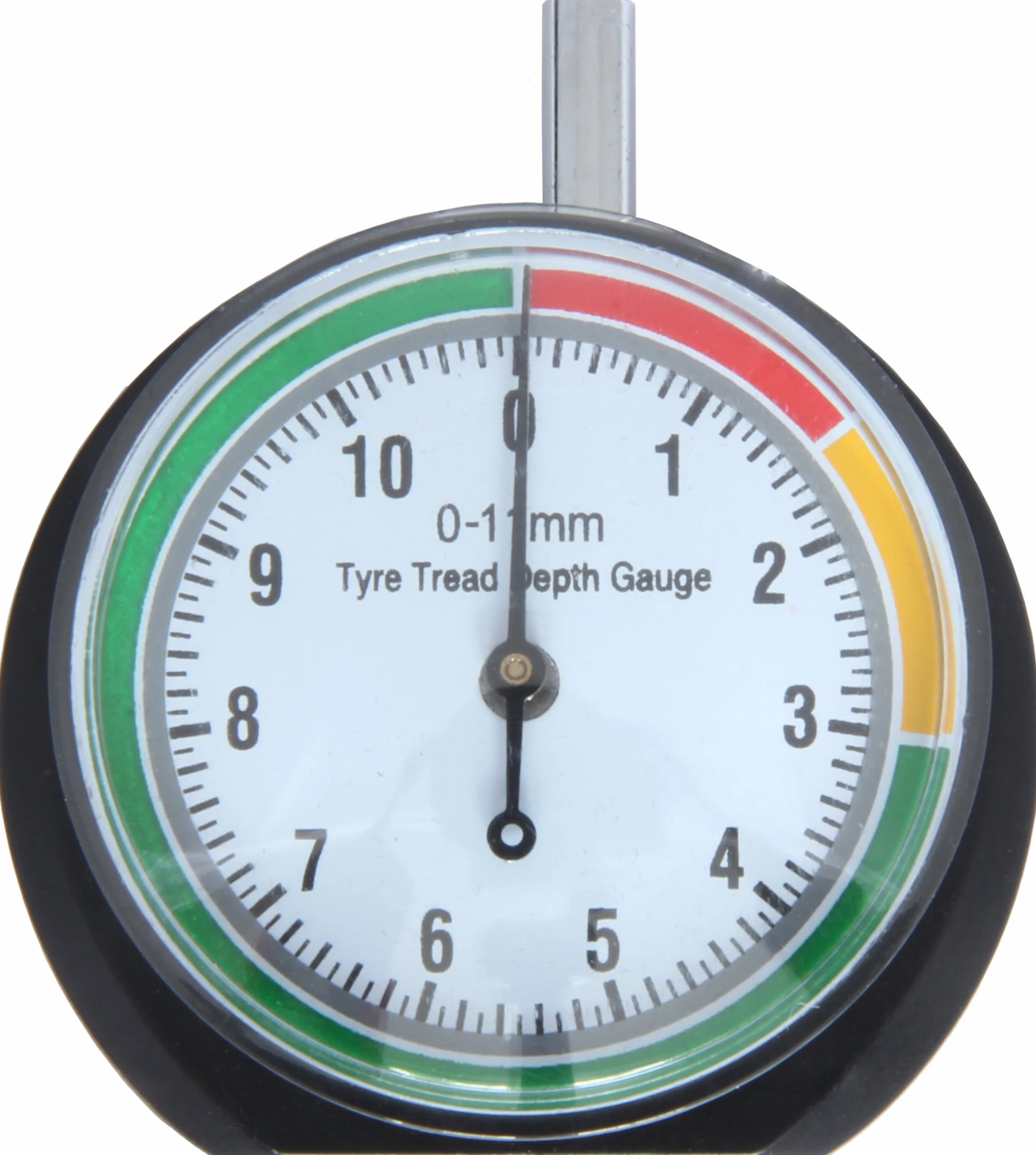 VERGO Manometro Profondità Battistrada 0-11mm 44mm Quadrante per Auto Moto