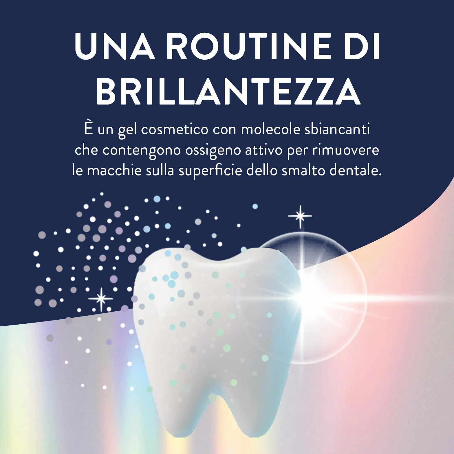 Mentadent White Now Beauty Booster Gel Sbiancante Denti 30 ml con Ossigeno Attivo