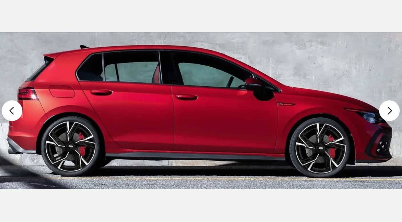 4 Cerchi in lega compatibili per VW Golf 5 6 7 7,5 8 8,5 passat tiguan scirocco 18 pollici rs6 nero lucido