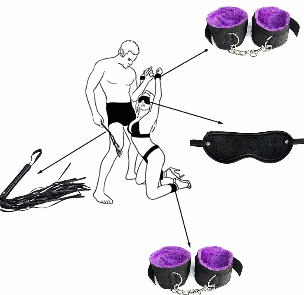 Un Set di 10 Vestiti da Palestra Viola, Materiale in Nylon Morbido E Confortevole, Regalo Creativo