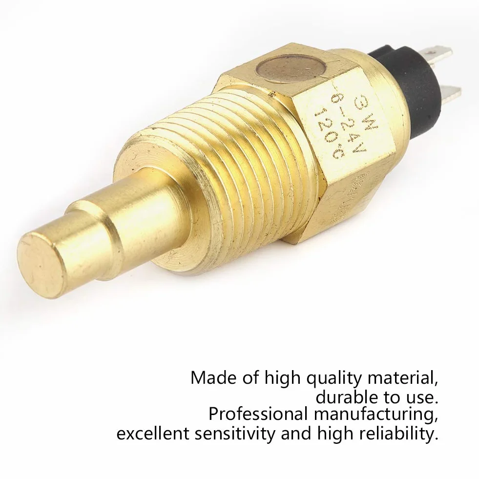 1 / 2NPT Sensore di Temperatura dell'acqua, Sensore di Temperatura dell'acqua per Misuratore di Livello Acqua Olio Range38 ℃ - 120 ℃