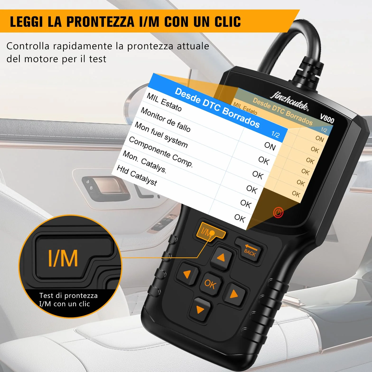 OBD2 Scanner Diagnostico Auto Multimarca Professionale Compatibile BMW Ford VW Audi