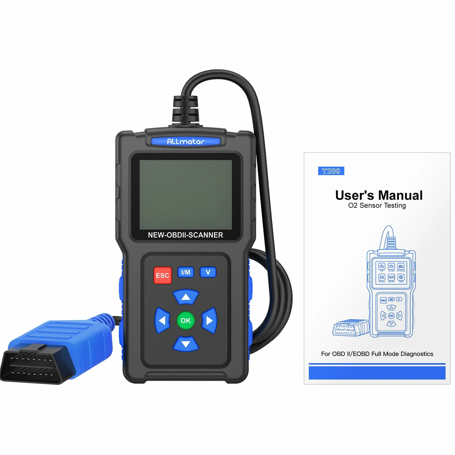Scanner OBD2 Professionale - Lettore Codici Errore per Auto, Cancellazione Spia Motore, Compatibile OBD II dal 1996