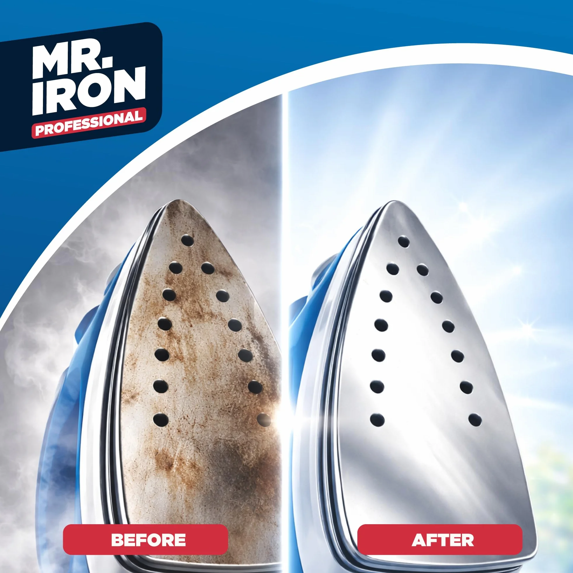 Mr. Iron Stick Pulisci Ferro da Stiro Universale, Made in Italy, Rimuove Incrostazioni e Calcare dalla Piastra