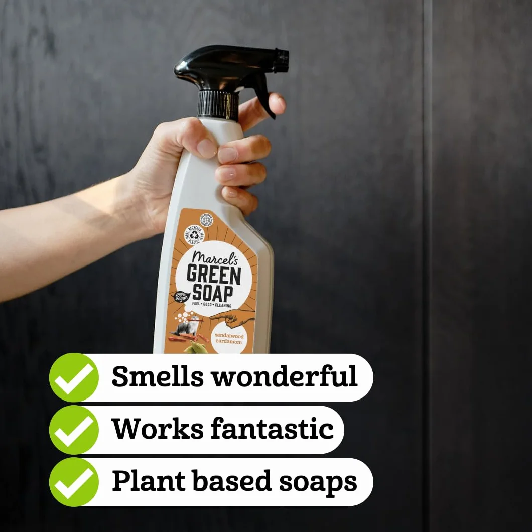 Marcel's Green Soap Spray All-Purpose Sandalwood & Cardamom 500 ML