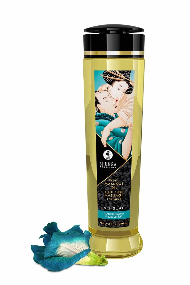 Shunga Sensuale Olio Da Massaggio Isola Blossoms 240Ml
