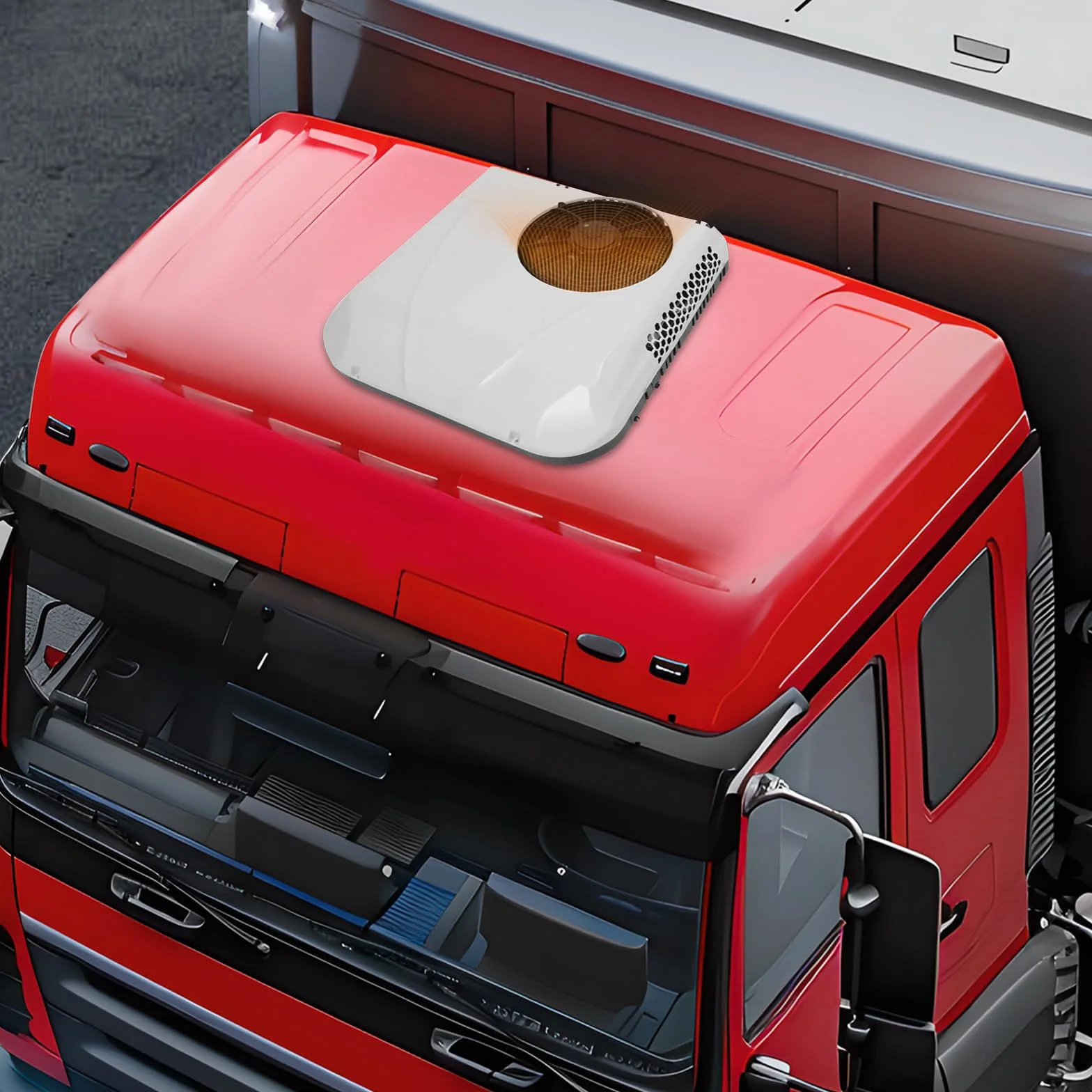 Climatizzatore da tetto 12 V silenzioso elettrico per auto AC riscaldamento raffreddamento universale camper roulotte campeggio camion furgoni