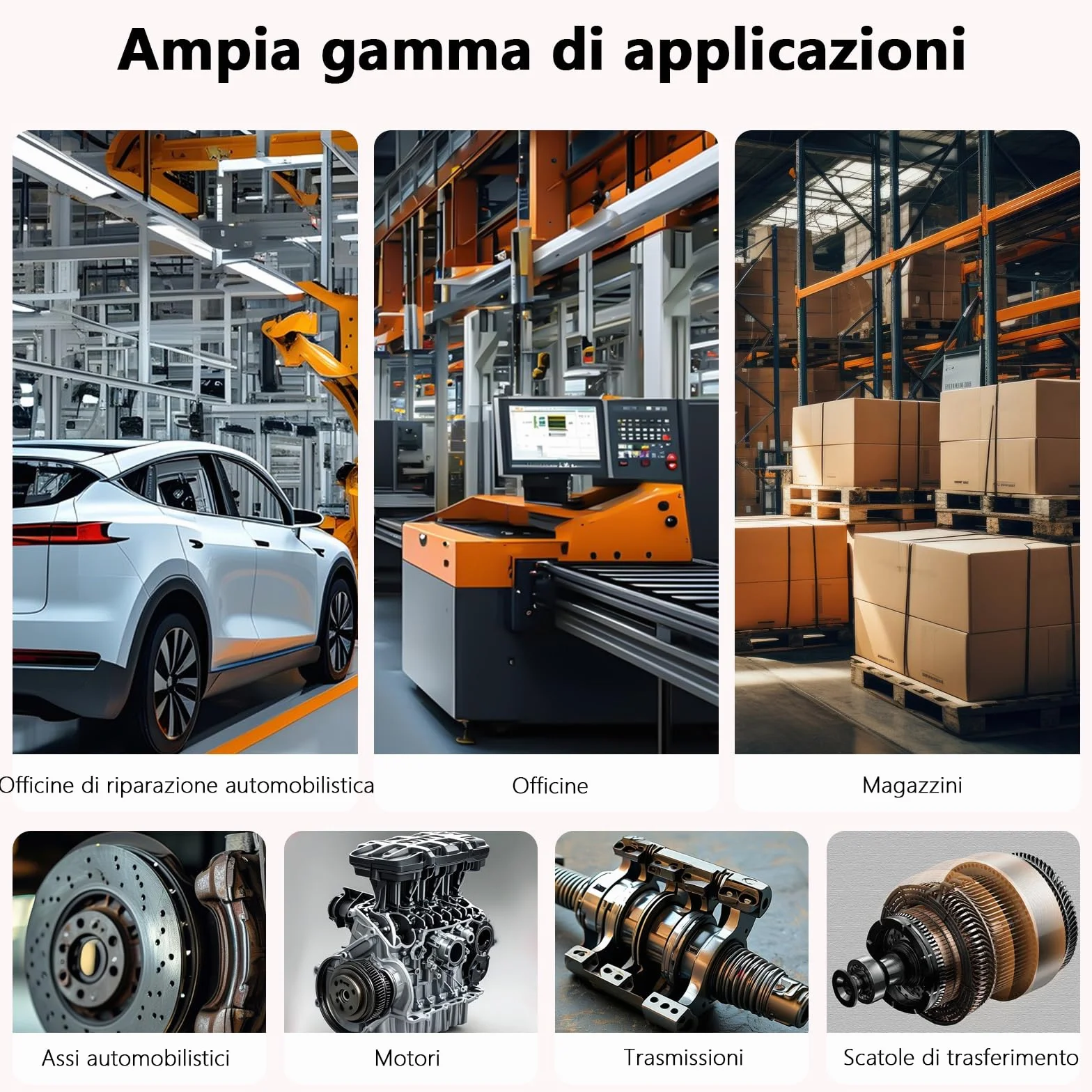 Gru da officina pieghevole 2000 kg acciaio carbonio 148 cm 4 posizioni regolabili confezione da 2