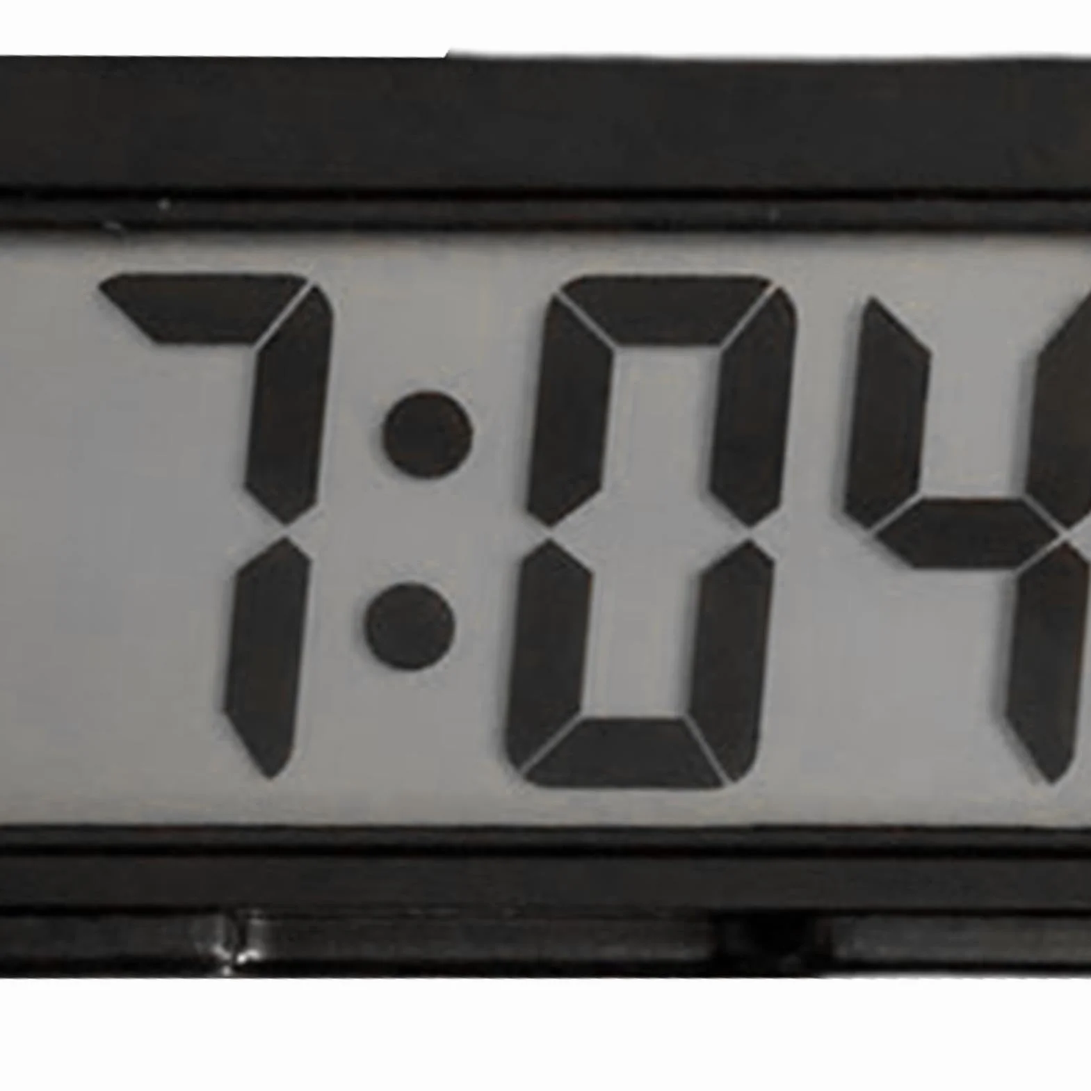 Orologio auto – Strumento cruscotto a LED | orologio digitale adesivo con ampio schermo | Automobilisti, moto, camion, imbarcazioni, biciclette, aula, frigorifero – visore luminoso silenzioso