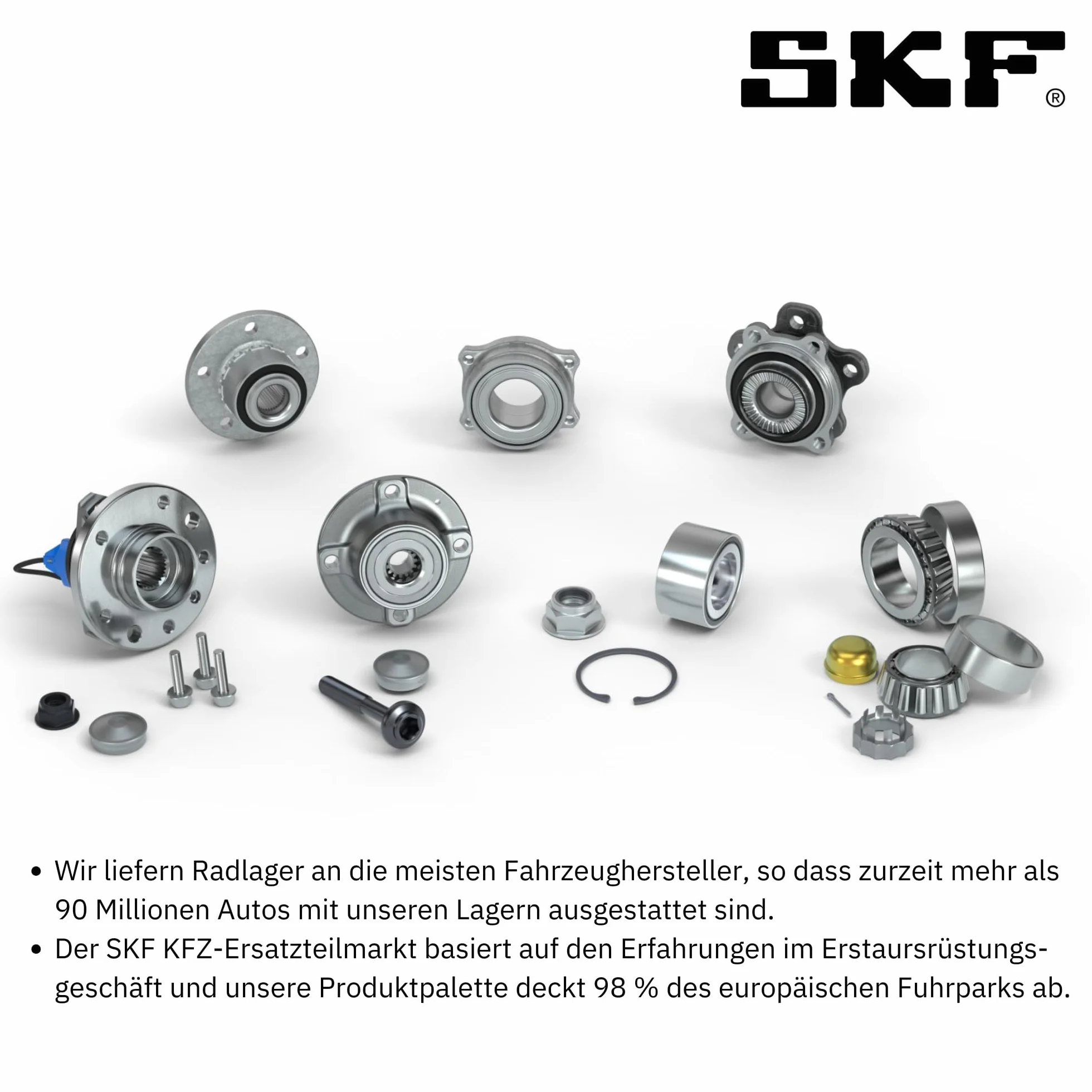 SKF Kit cuscinetto ruota VKBA6566F Compatibile con: MERCEDES-BENZ C-CLASS Coupe, C-CLASS T-Model, CLK, CLS, CLS, CLS Shooting Brake, E-CLASS, E-CLASS, E-CLASS Pritsche/Fahrgestell, E-CLASS T-Model