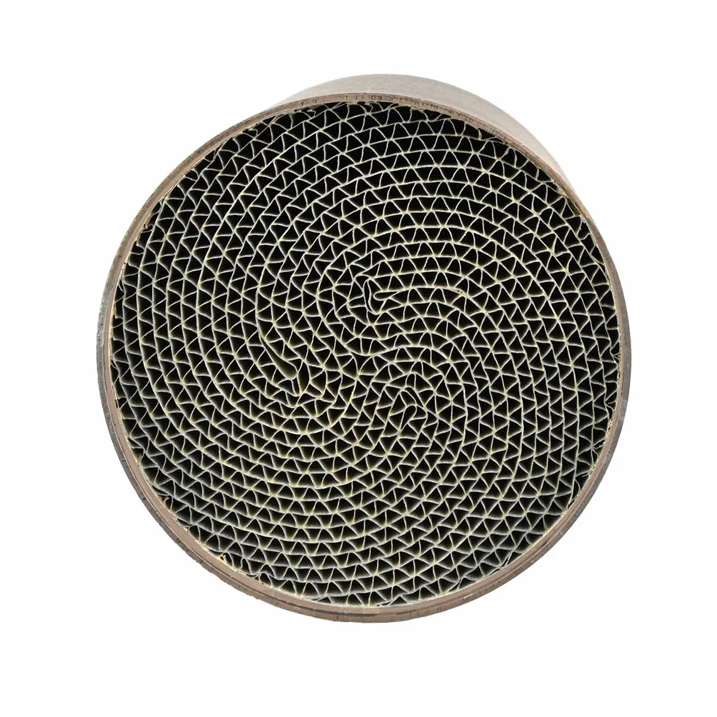 Fmic.eu Performance JRspec Inserto Catalizzatore Sport Universale per Motori Benzina Gasoline Sistema di Scarico High Flow Lunghezza 100 mm Diametro 100 mm 100 CPSI Euro 2