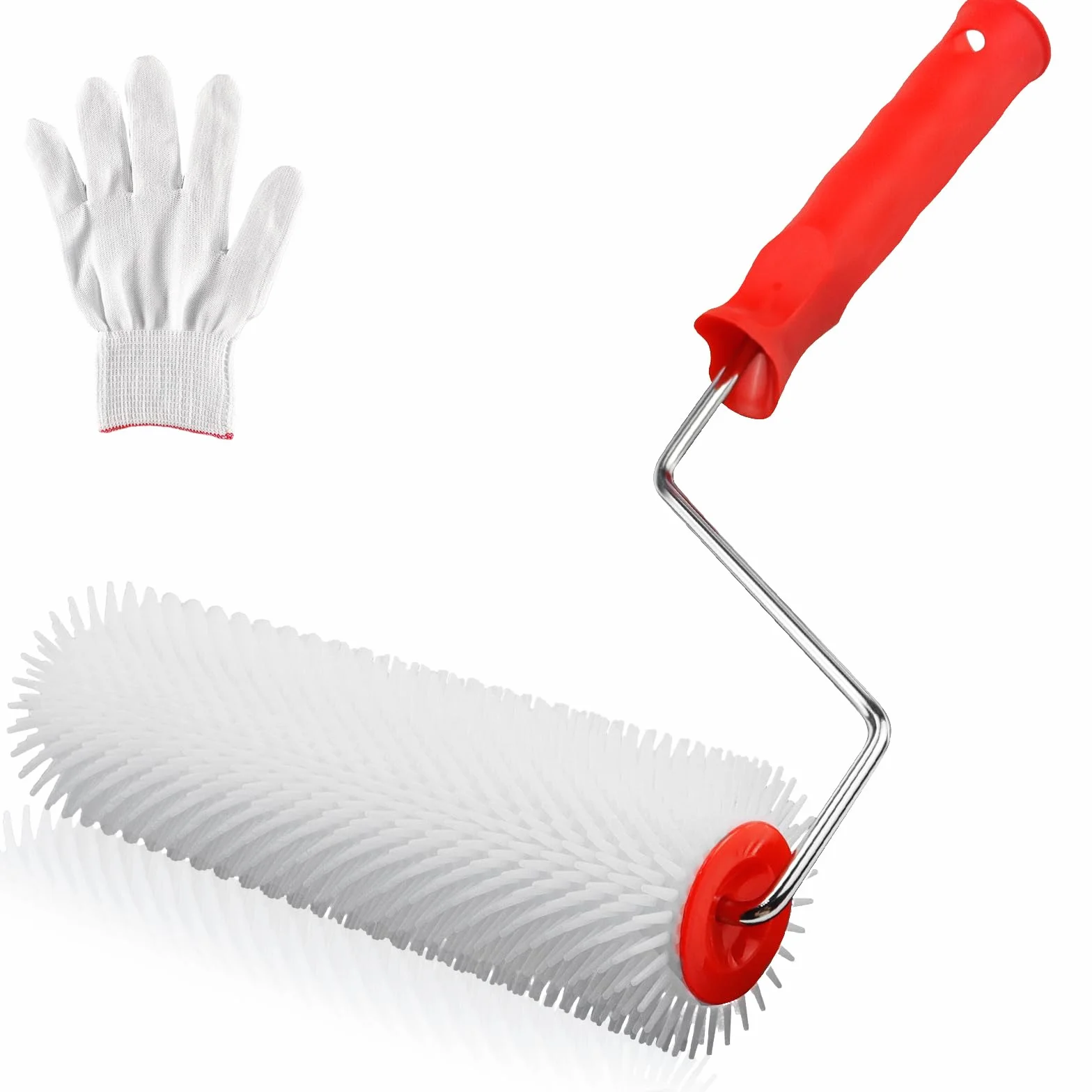 Rullo di sfiato da 23 cm, rullo frangibolle, rullo pavimento per lo sfiato dei rivestimenti del pavimento