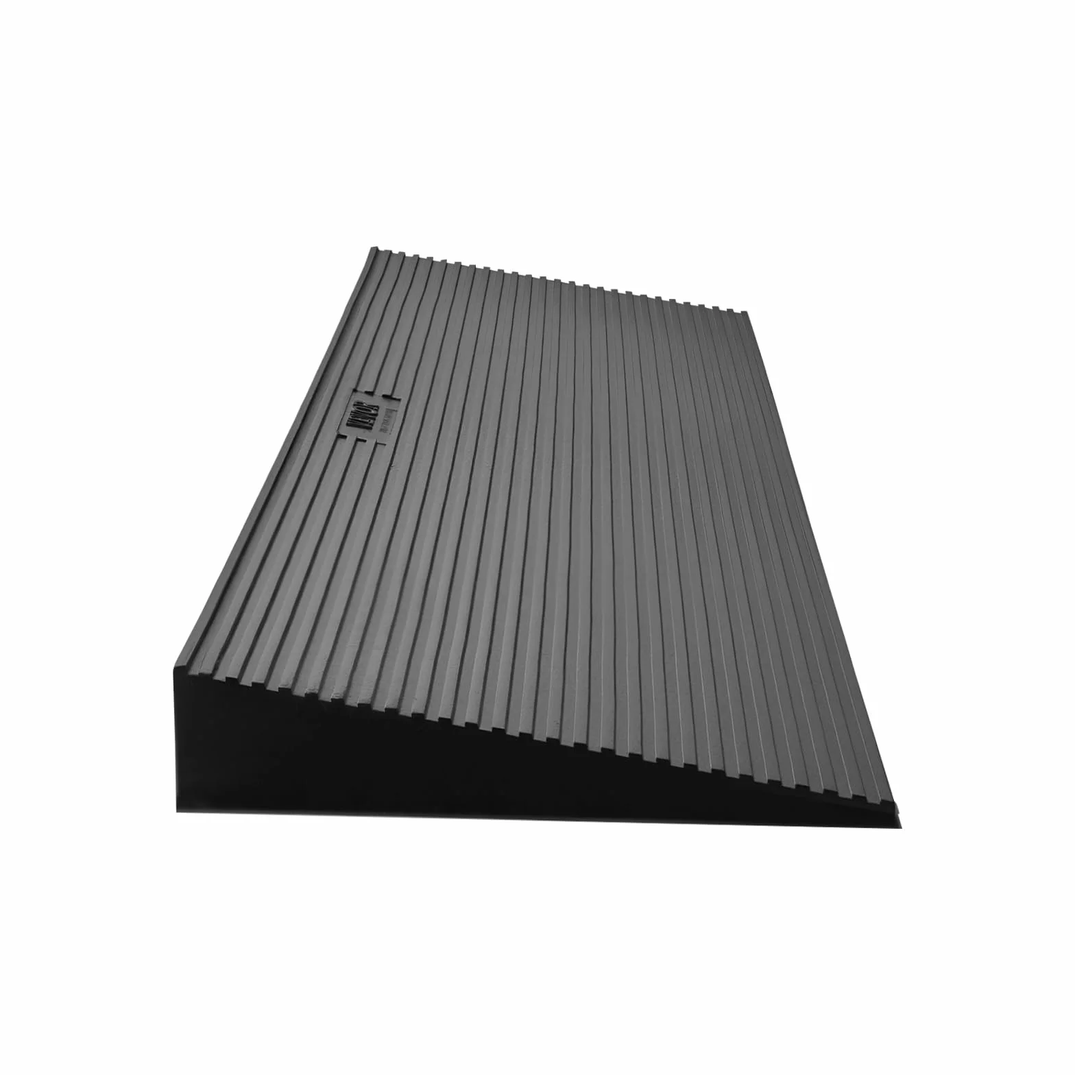 VEVOR Rampa per Soglia in Gomma Altezza 4cm 15 Tonnellate 90x20x4 cm Antiscivolo 6,2 kg