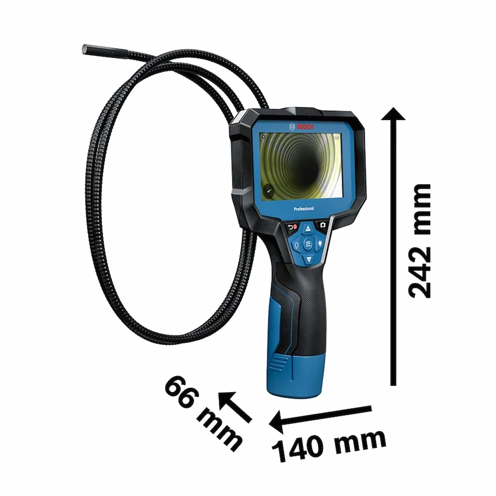 Bosch Professional GIC 12V-4-23 C Telecamera da ispezione 150 cm 4,3'' 800x480 px