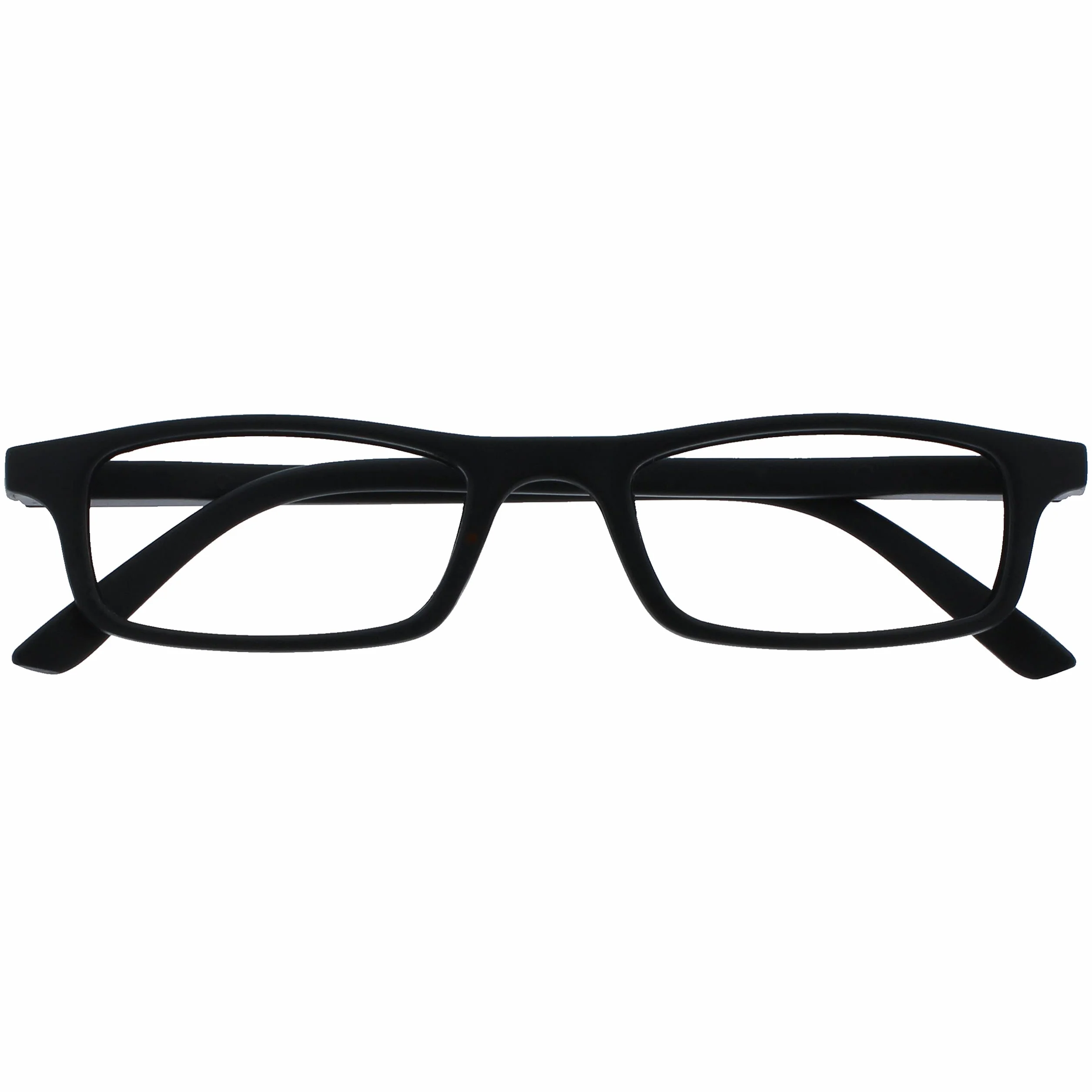 OPULIZE Nero Leggero Lettori Stile Designer Uomo Donna Cerniere Molla R17-1 +1,50-50 Gr