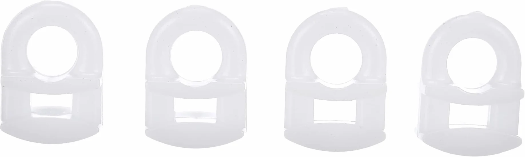 Lampa 99003 Ganci scorrevoli per binari Tende 100 x 100 x 15 mm 25 Pezzi