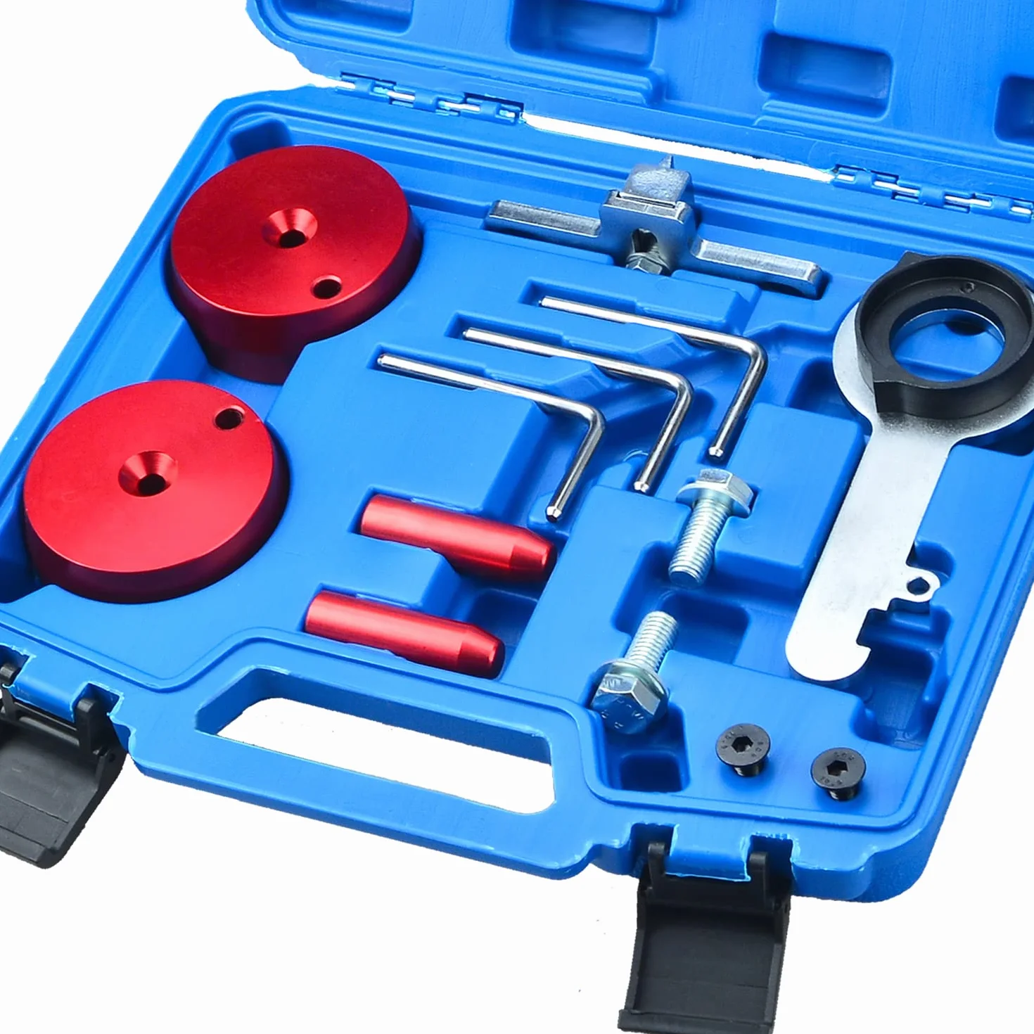 Kit fasatura motore Ford Transit 2.0 TDCi, strumenti bloccaggio albero a camme diesel