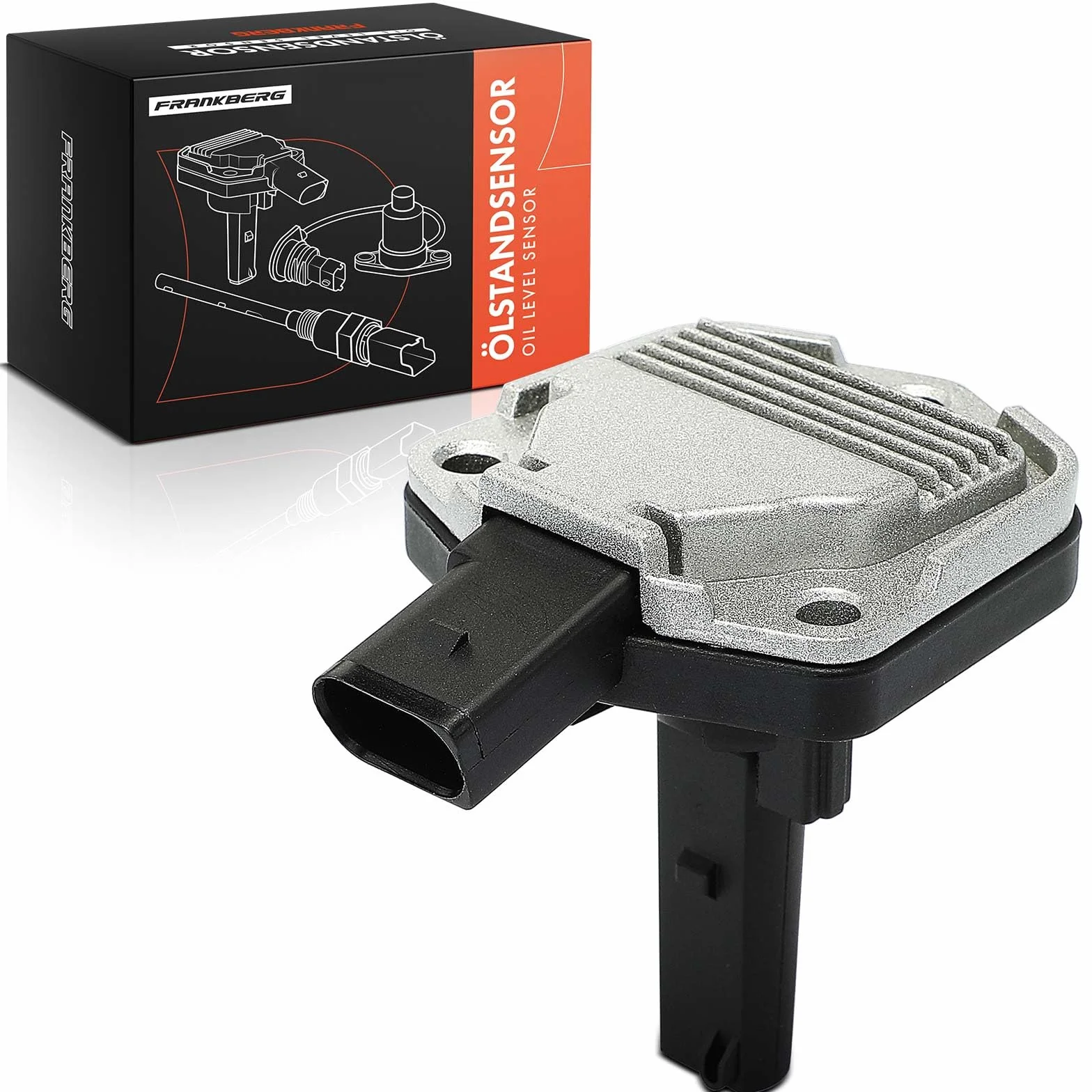 Frankberg Sensore livello olio 3-Poli Compatibile con Golf IV 1J1 L.u.p.o 6E1 6X1 A2 8Z0 A4 8E2 A4 8D2 Replace# 1J0907660B