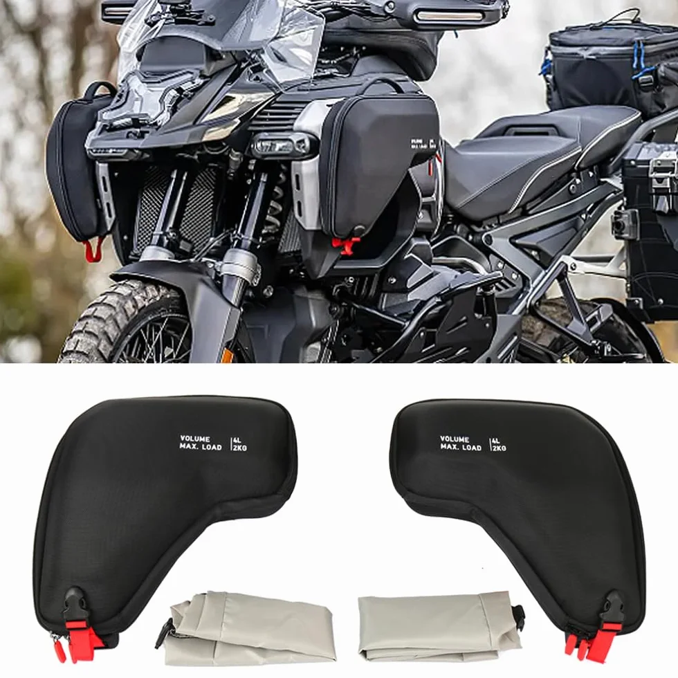 Adatto per BMW R 1300 GS Adventure R1300GS ADVENTURE Accessori 2024 2025 Moto Radiatore Cowl Side Bag 4L Volume Carenatura Laterale Tool Borse di stoccaggio