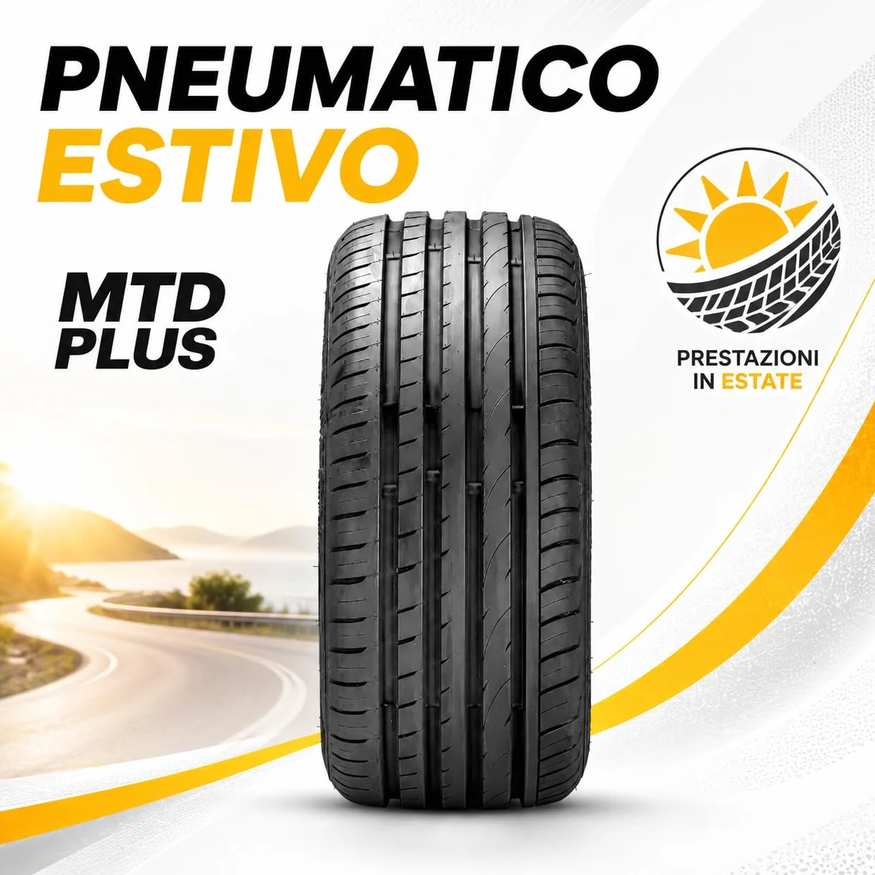 Pneumatico Gomma Auto Estivo 205/55 R16 91V Nuovo DOT Recente