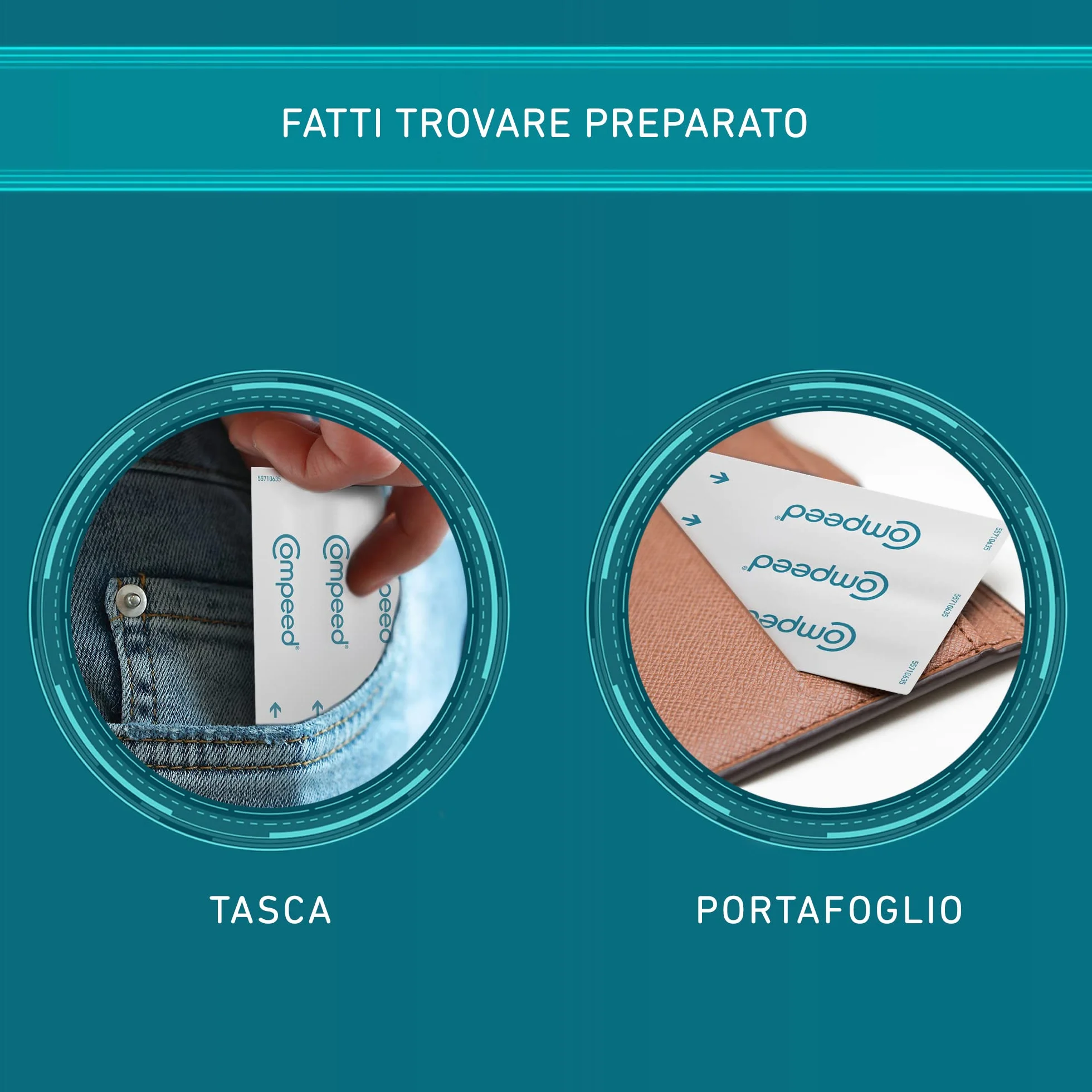 Compeed Cerotti per vesciche 10 Pack resistenti all'acqua