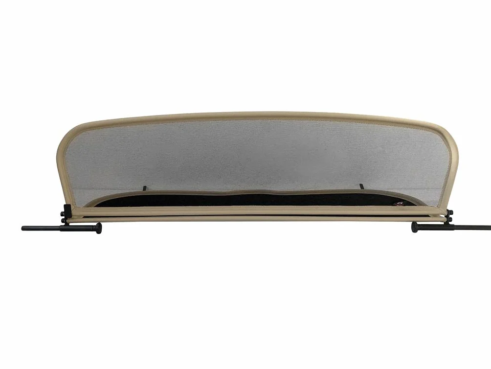 Frangivento compatibile con Mercedes CLK W209 anno 2003-2010 (Beige) – Frangivento universale con chiusura rapida senza borsa