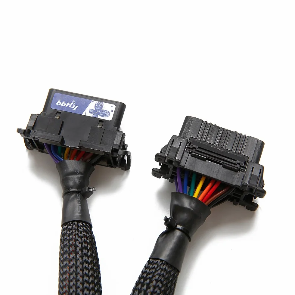 bbfly-B6 OBD II ODB2 splitter prolunga 16 pin di estensione cavo adattatore 30CM