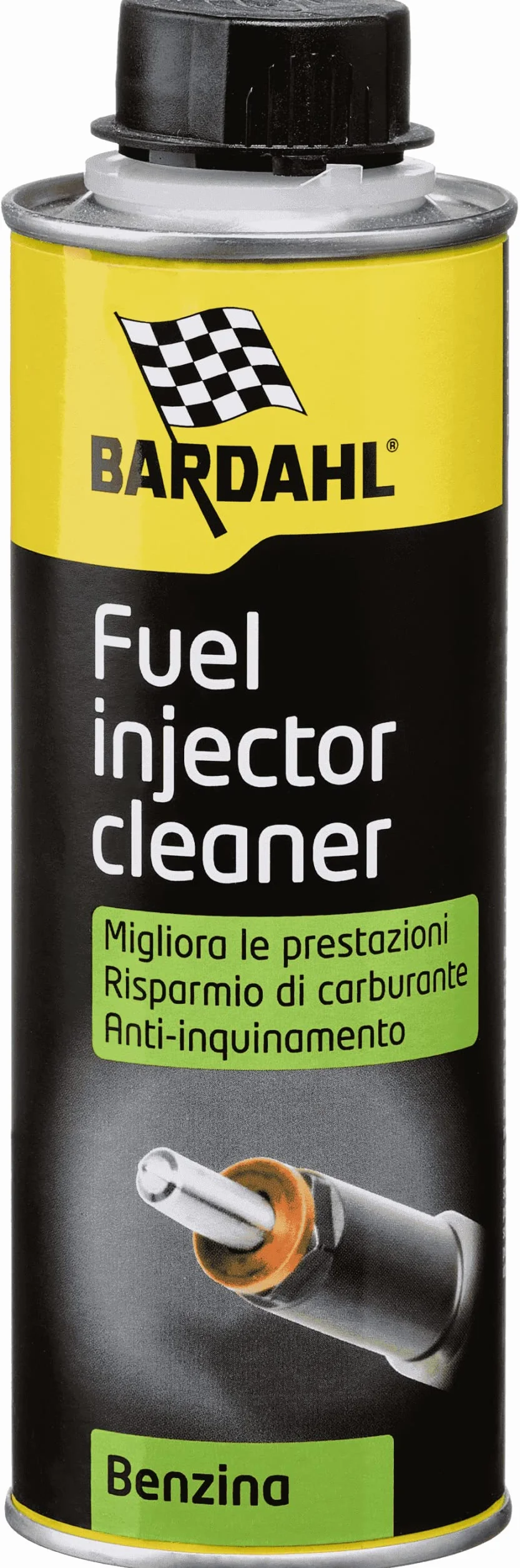Bardahl 101023 - Additivi Pulitore Iniettore Benzina, 300 ml, Riduce i rumori del motore, Facilita le partenze a freddo, Riduce i consumi eccessivi di carburante