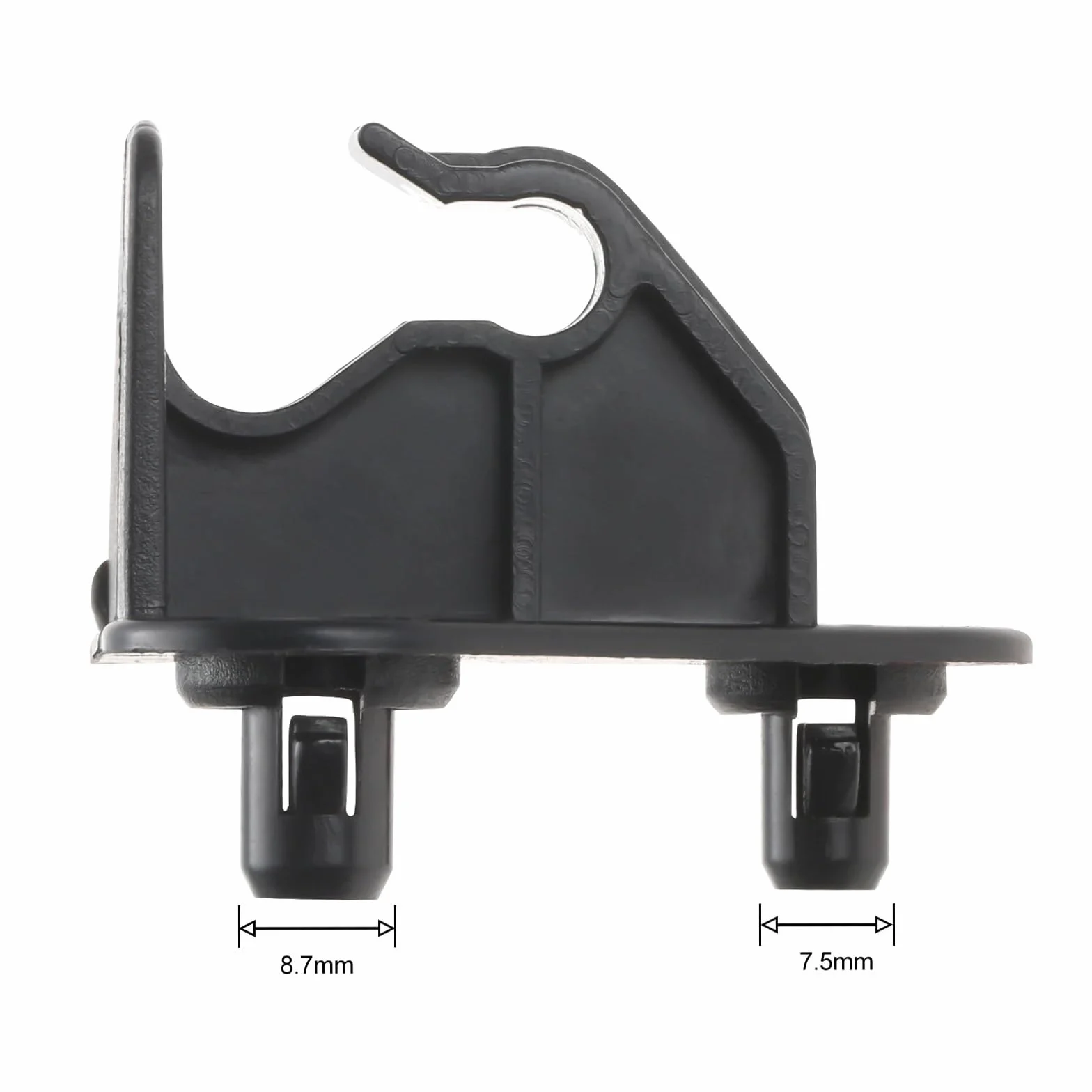 10 pz Elementi di Fissaggio in plastica Copertura for Auto Cofano Motore Asta di Supporto Clip Interne compatibili for Nissan X-Trail Qashqai Patrol Accessori Interni Auto