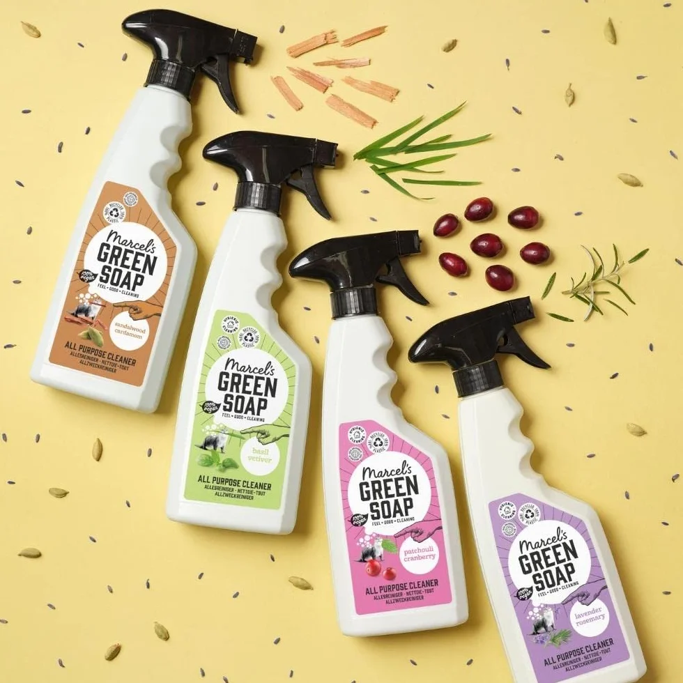 Marcel's Green Soap Spray All-Purpose Sandalwood & Cardamom 500 ML