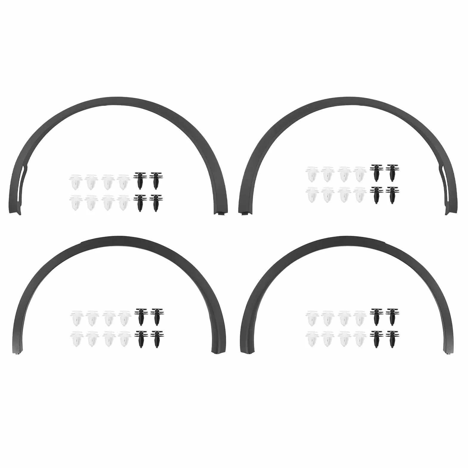 Auto Passaruota Parafango Per Tesla Per Model Y 2020-2023 Modanatura Cerchi In Lega Paraspruzzi Pneumatici Sopracciglia Per Labbro(Front Left)