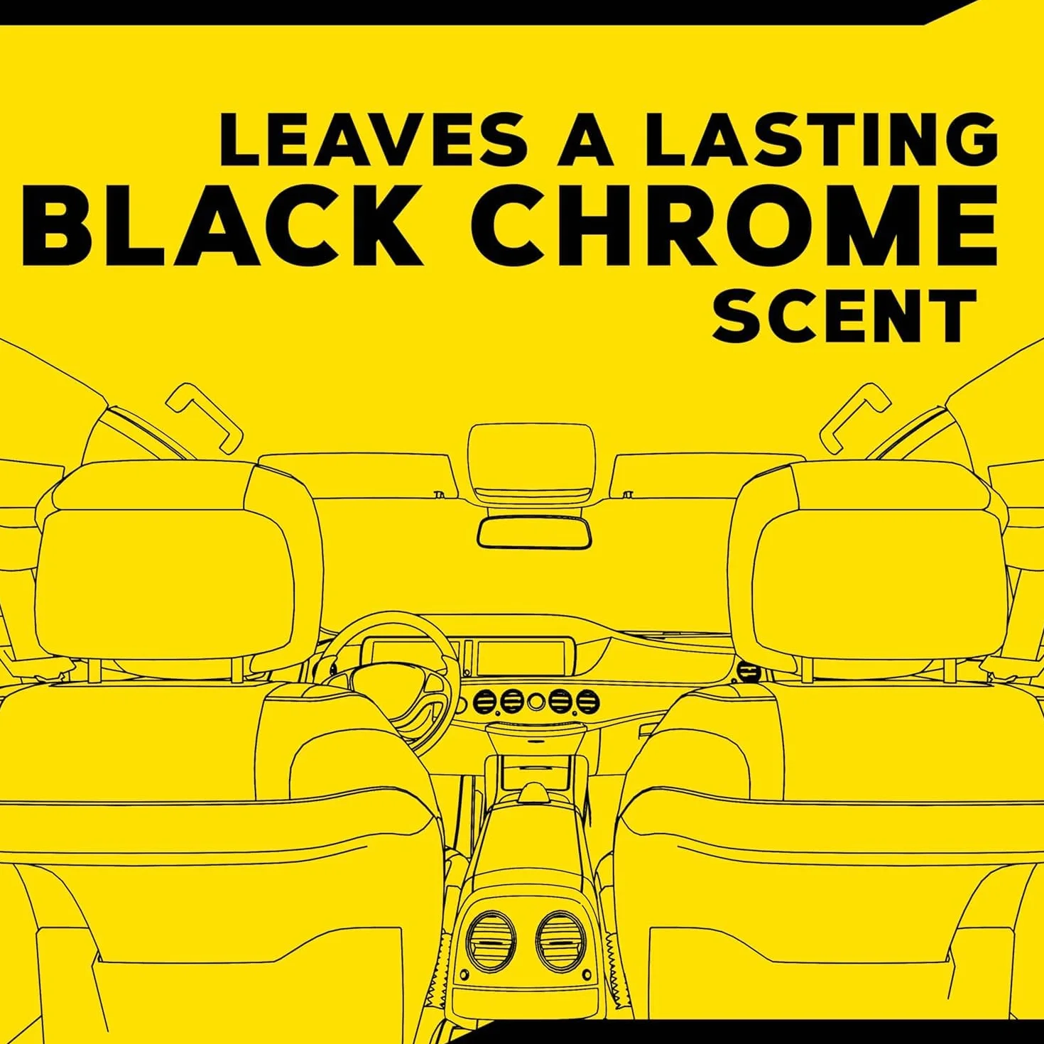 Meguiar's Black Chrome Air Refresher Spray Deodorante per Auto 237 ml
