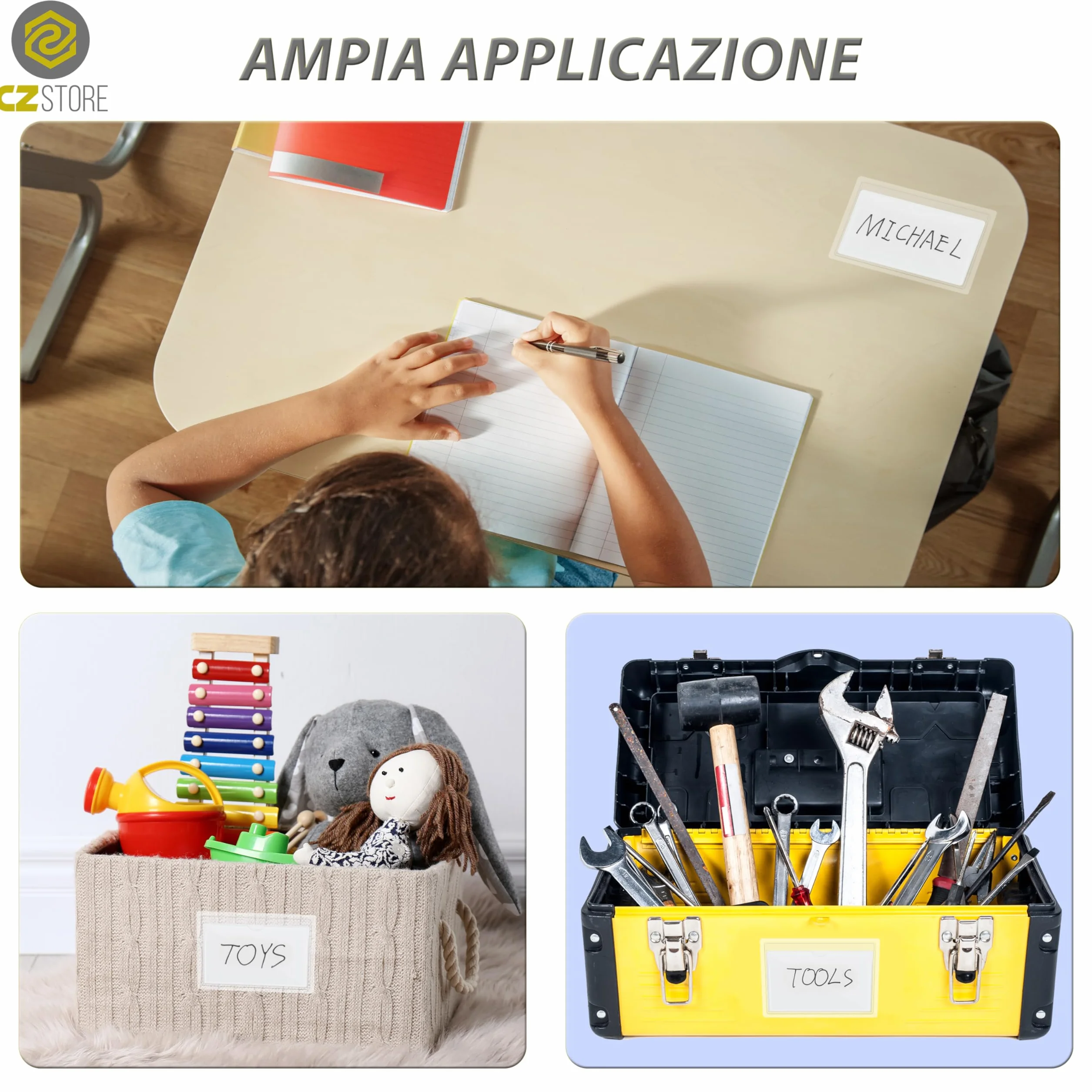 Adesivo da Parabrezza e Portapermesso di Parcheggio 6-PACK Impermeabile Trasparente per Biglietti Carte di Disabilità