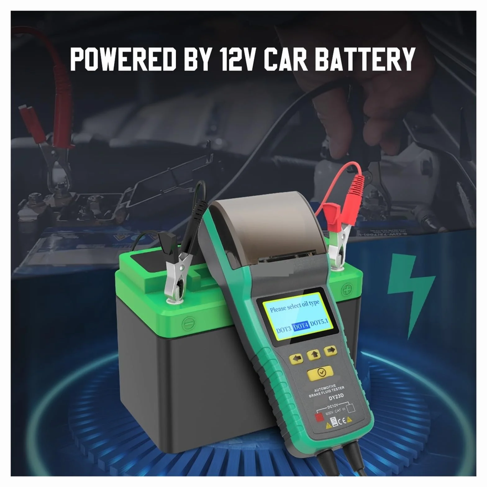 Tester del liquido dei freni, Multifunzionale Test Batteria Auto Veicolo