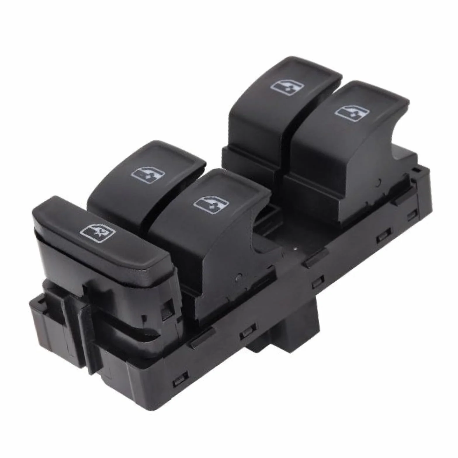 Twowinds - Interruttore Alzacristallo 5G0959857D Compatibile con VW Golf 7 (2014-2018) Passat B8 (2015-) Touran, Seat Leon (2013-2016) - Porta Anteriore Sinistra (lato conducente) Pulsantiera Finestra