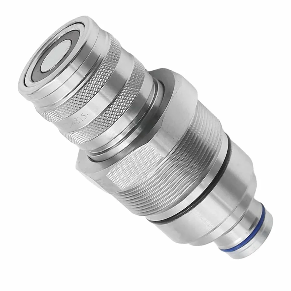 Accoppiatore idraulico femmina a faccia piatta per minipale – compatibile per Bobcat 333E/332E/329E/328E/326E/323E/320E/319E/318E, T40647, 4FH08F, sostituisce 7246802