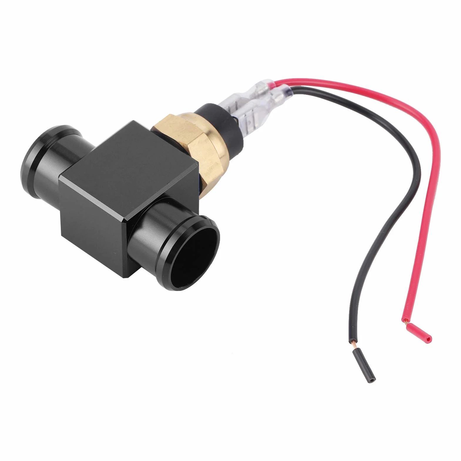 Sensore Temperatura Acqua 1/8 - Interruttore Temperatura Acqua Termostato Moto Interruttore Temperatura Acqua Radiatore Sensore Temperatura Ventola Refrigerante per Moto ATV Fuoristrada(Nero)